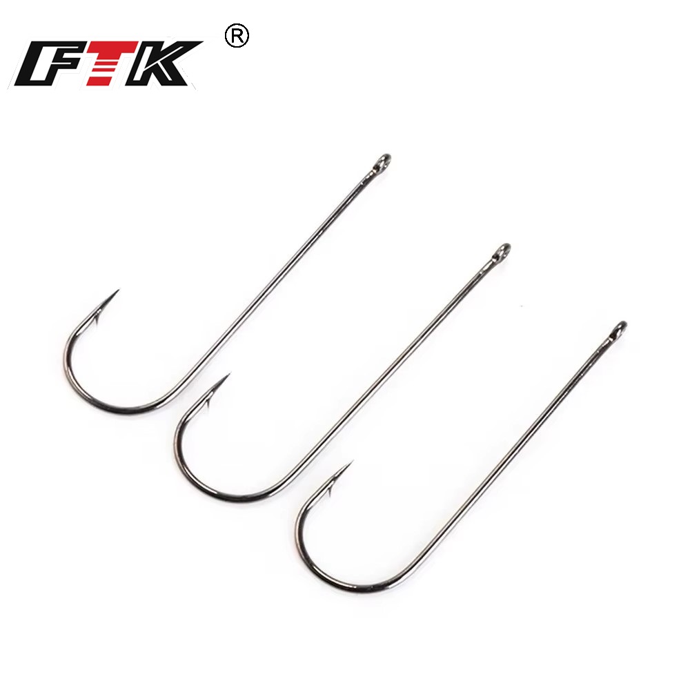 Fishing Hook Barbless - Рыболовный крючок FTK 5-9 шт. ABERDEEN