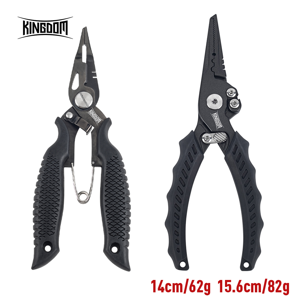 Fishing Hook Remover - Рыболовные плоскогубцы Kingdom, многофункциональные разъемные кольца,