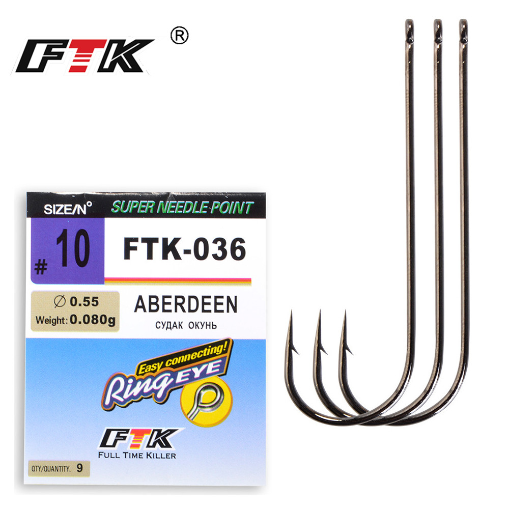 Fishing Hook Offset - Крючки для морской рыбалки, 5-9, шт./упак.,