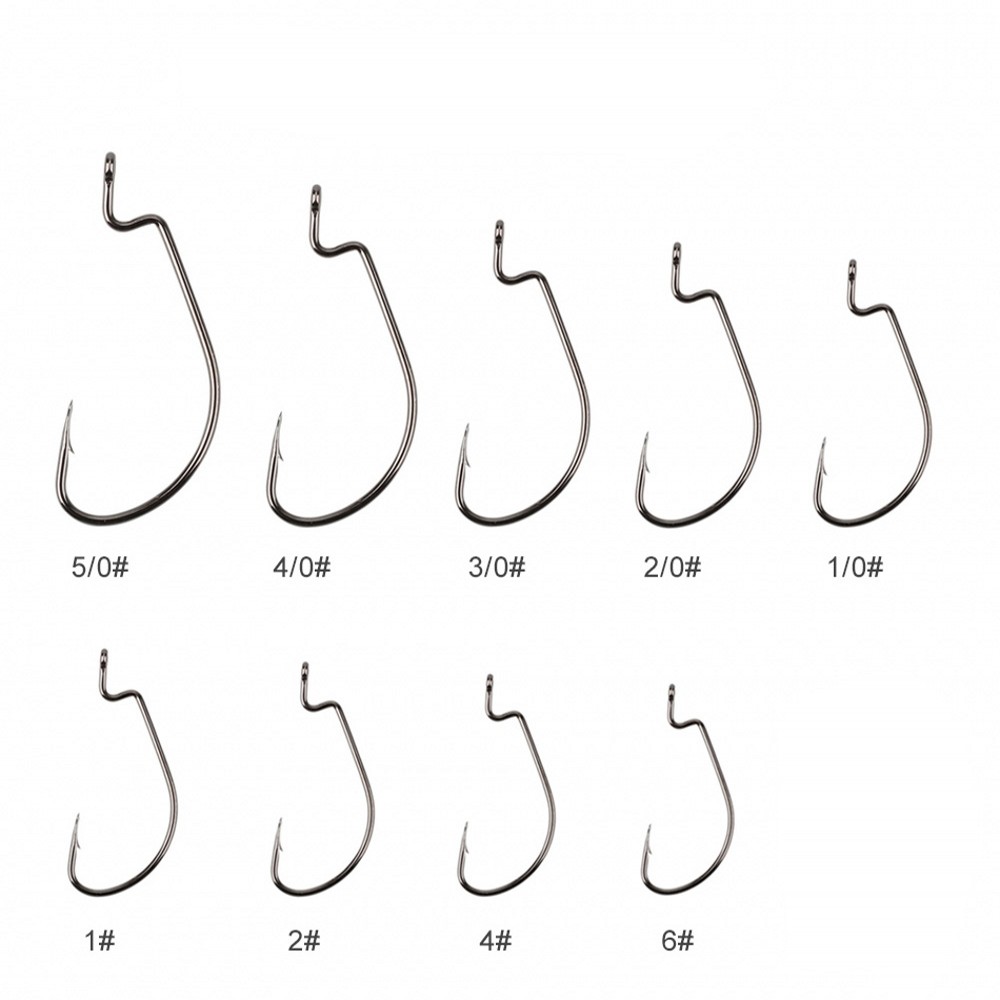 20 шт./лот, рыболовные крючки  – обзор и цена Fishing Hook Offset