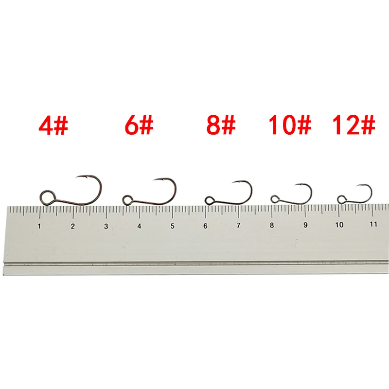 OUTKIT 12 шт. для рыболовной п – обзор и цена Fishing Hook Barbless
