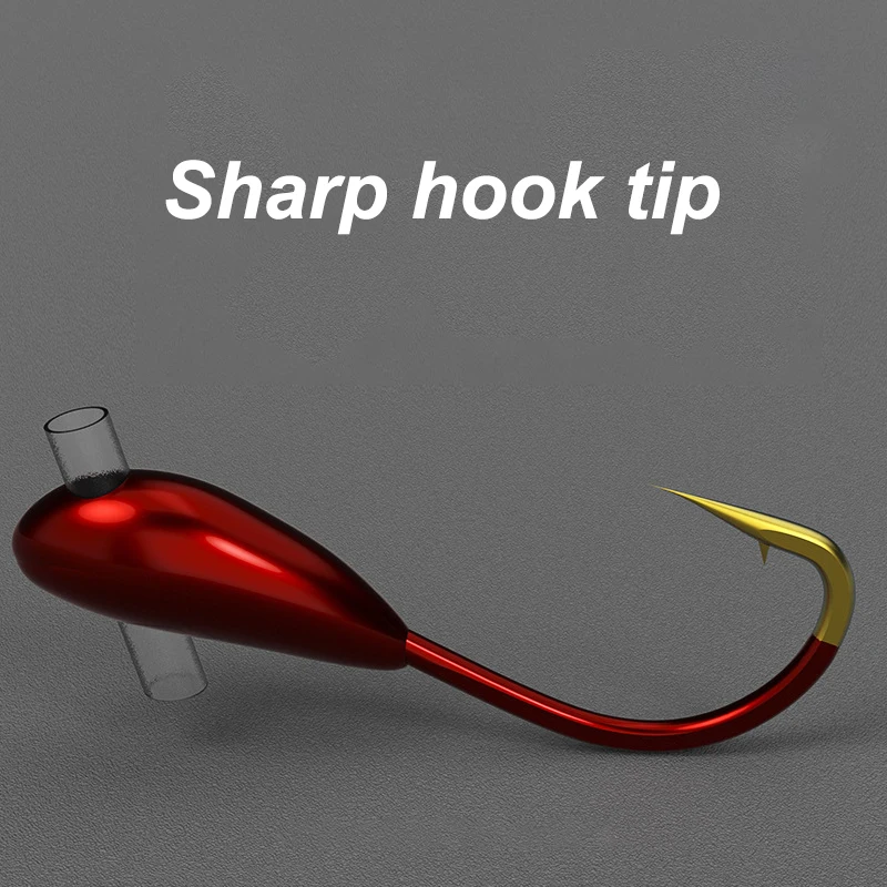 10/20 шт., зимний крючок для з – обзор и цена Fishing Hook Offset