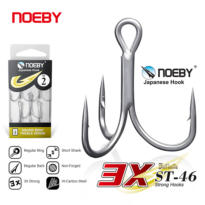 Рыболовные крючки Noeby из выс – обзор и цена Fishing Hook Barbless