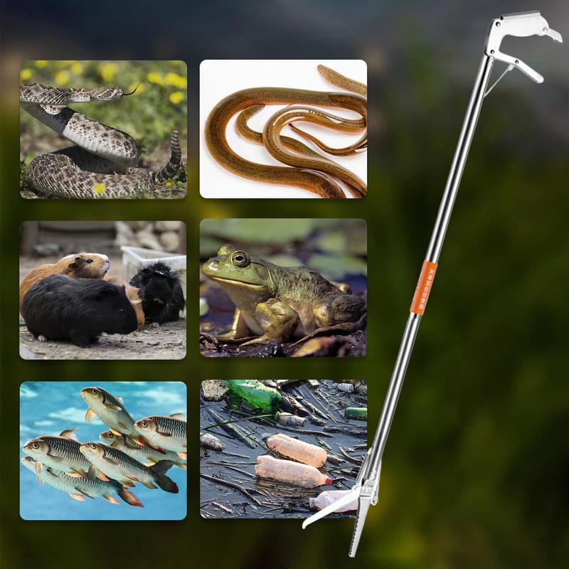 Складной рептилий захват на ло – обзор и цена Fishing Hook Stainless Steel