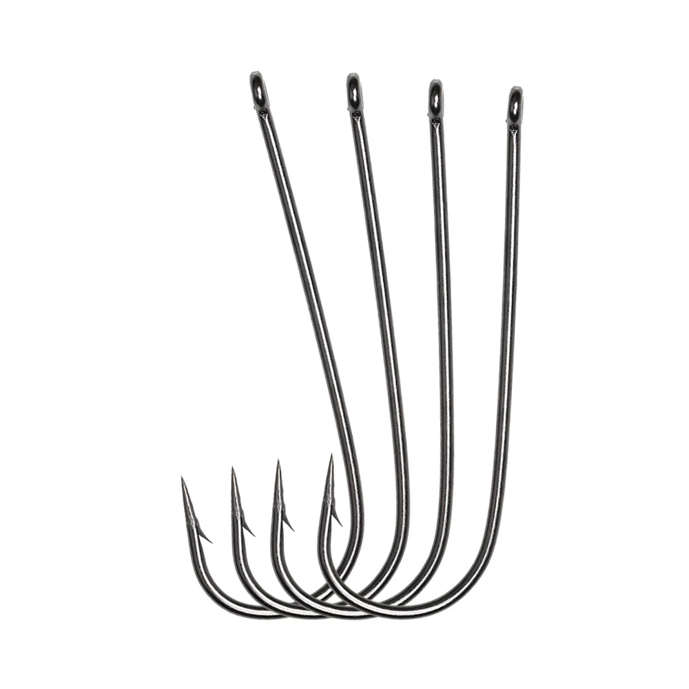 ICERIO 100 шт. 16 #   - 3/0 дл – обзор и цена Fishing Hook Barbless