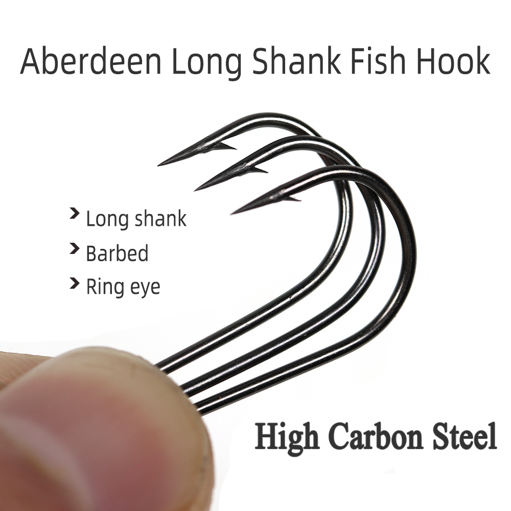 ICERIO 100 шт. 16 #   - 3/0 дл – обзор и цена Fishing Hook Barbless