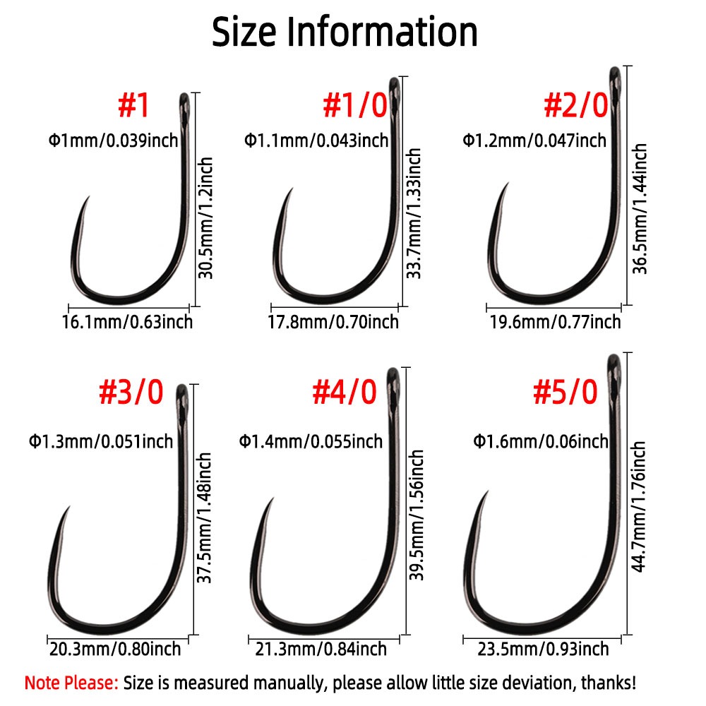 20 штук # Крючки для стримеров – обзор и цена Fishing Hook Barbless